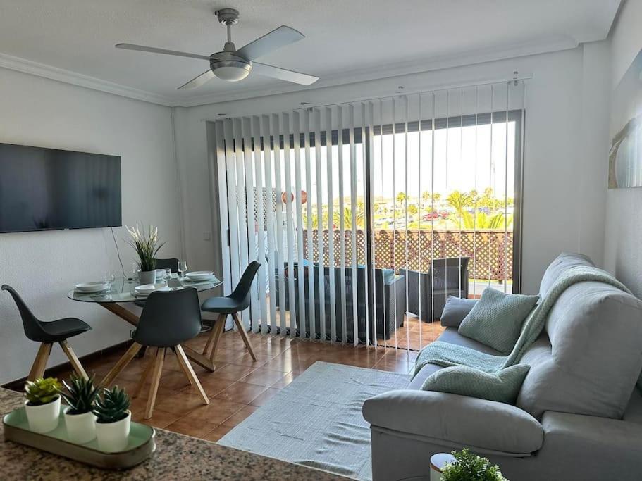 Charming Apartment In Golf Del Sur, Ak336 With Heated Pool And Ocean View San Miguel de Abona Bagian luar foto