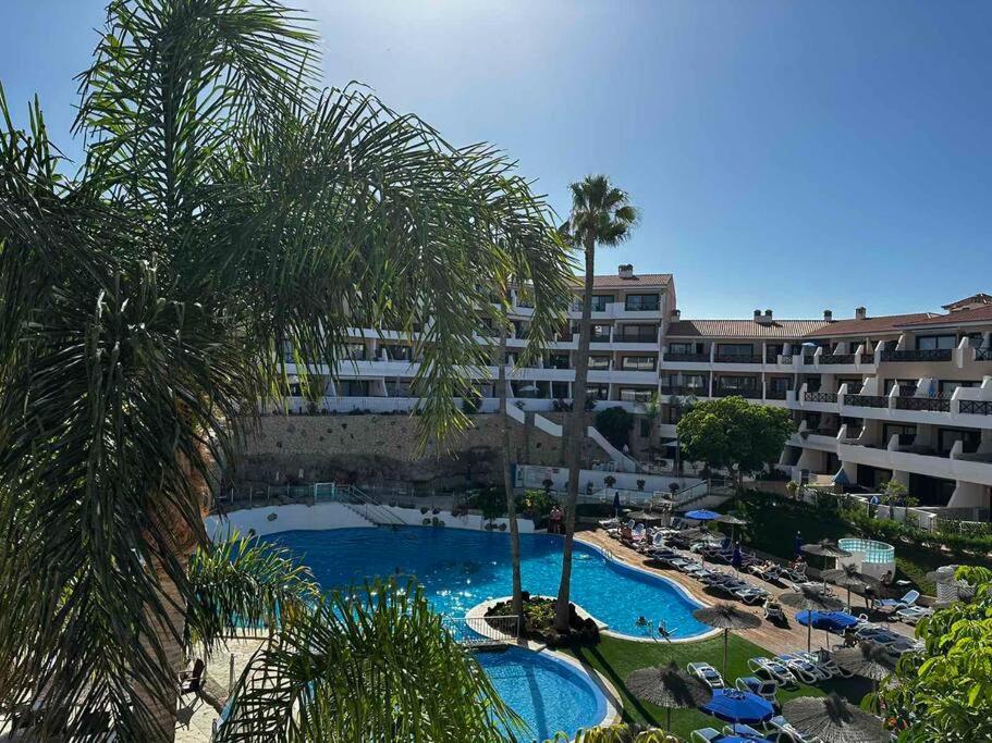 Charming Apartment In Golf Del Sur, Ak336 With Heated Pool And Ocean View San Miguel de Abona Bagian luar foto