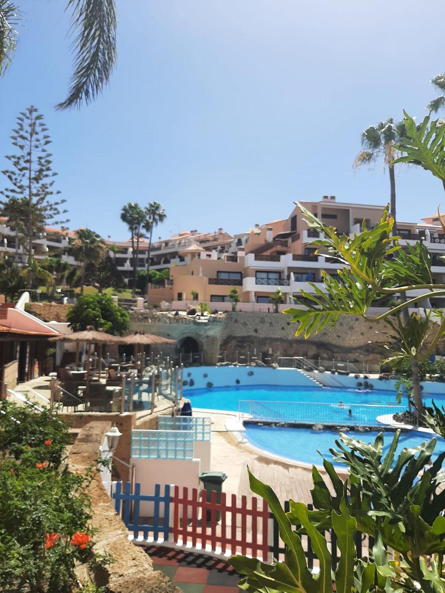 Charming Apartment In Golf Del Sur, Ak336 With Heated Pool And Ocean View San Miguel de Abona Bagian luar foto
